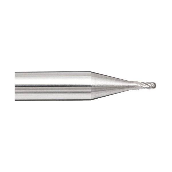 Carbide Micro Ball Nose End Mill 4 Flutes 0.0230 Cutt K87093