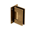 Antique Brass Adjustable Wall Mount Full Back Plate Hinge C3650