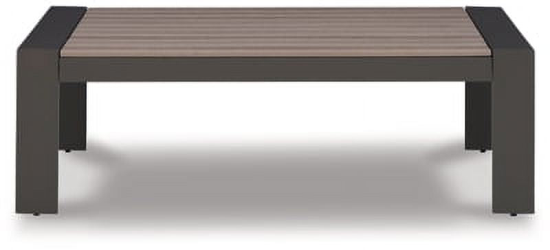 Brown Resin Coffee Table O6015