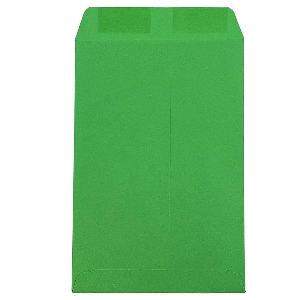 Open End Catalog Envelope, 6 x 9.5, Green, 250/Pack D22832