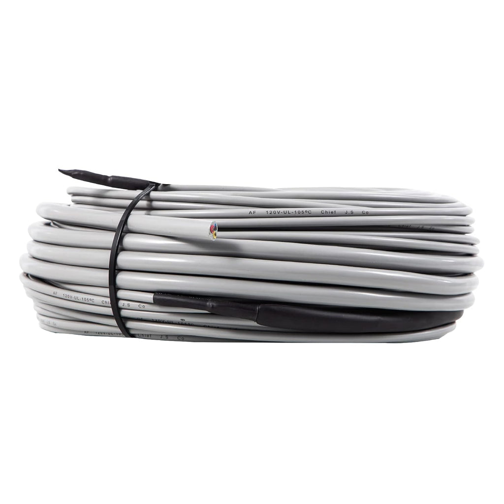 Floor Heating Cable 145.3 Square Feet with Temperature Control Panel C100
