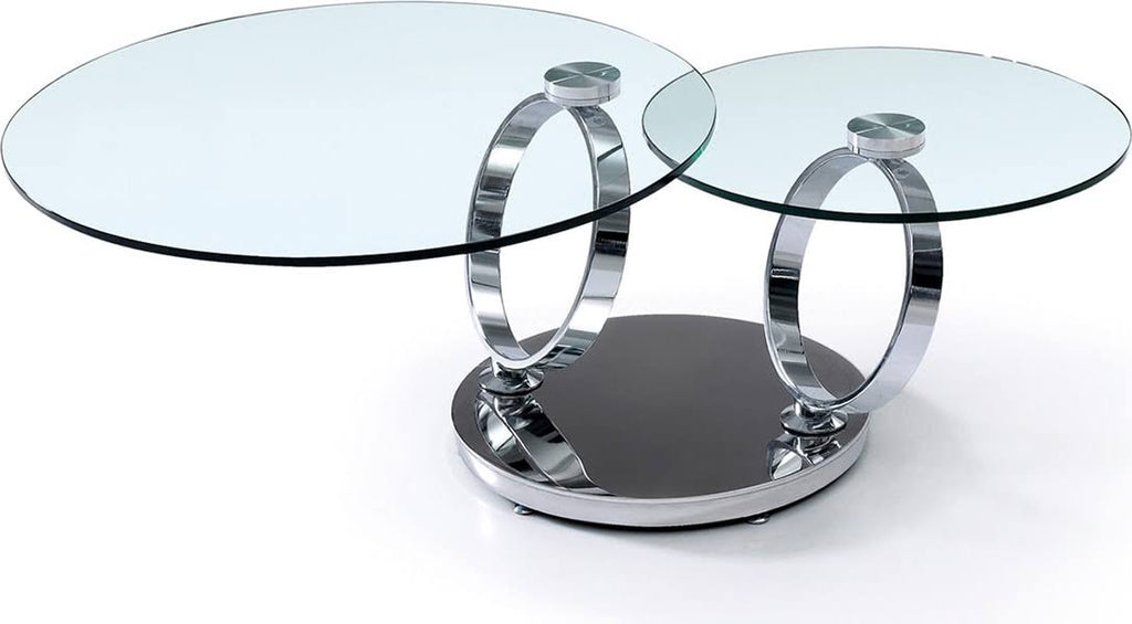 High Polished Stainless Steel Base Coffee Table A3646
