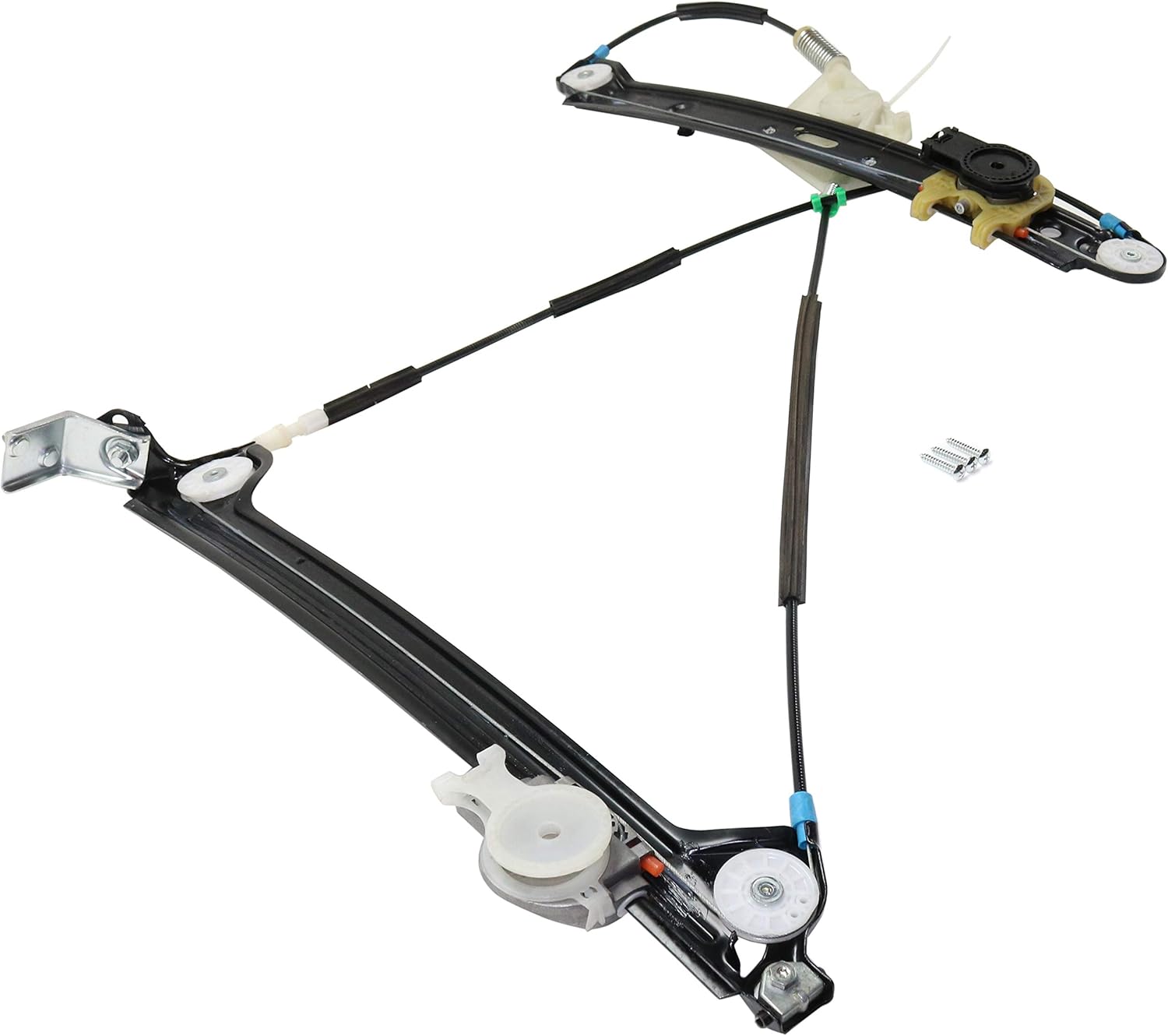 Front Window Regulator Power Convertible Coupe Driver Side Pack of 2 Y9006