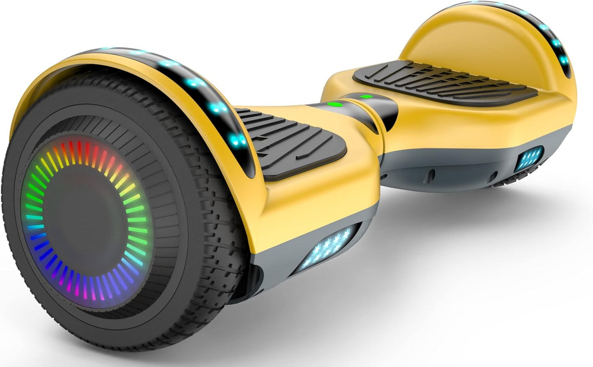 6.5" Two-Wheel Self-Balancing Hoverboard with Bluetooth Speakers and LED Lights S725