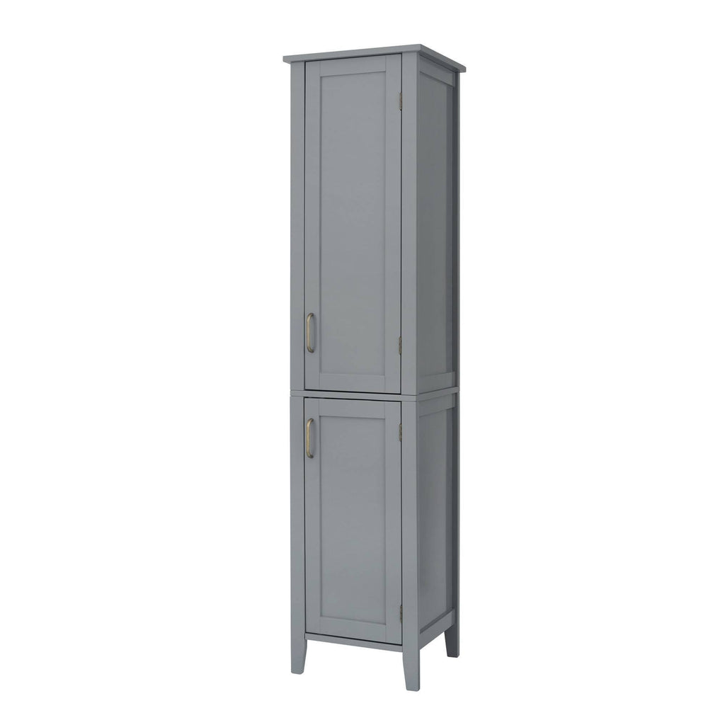 Wooden Linen Tower Cabinet Q18011