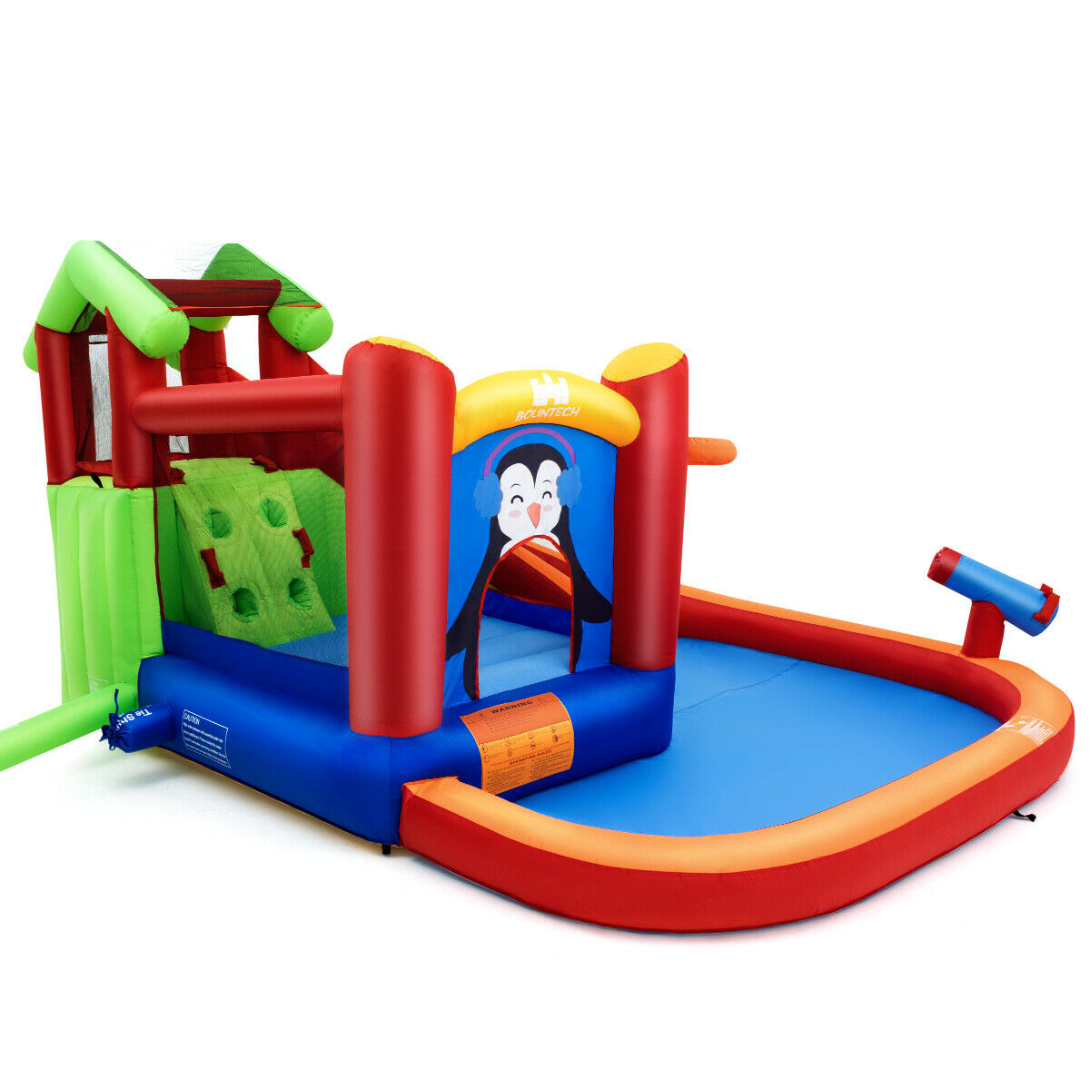 Inflatable Slide Bounce House with Splash Pool K20494
