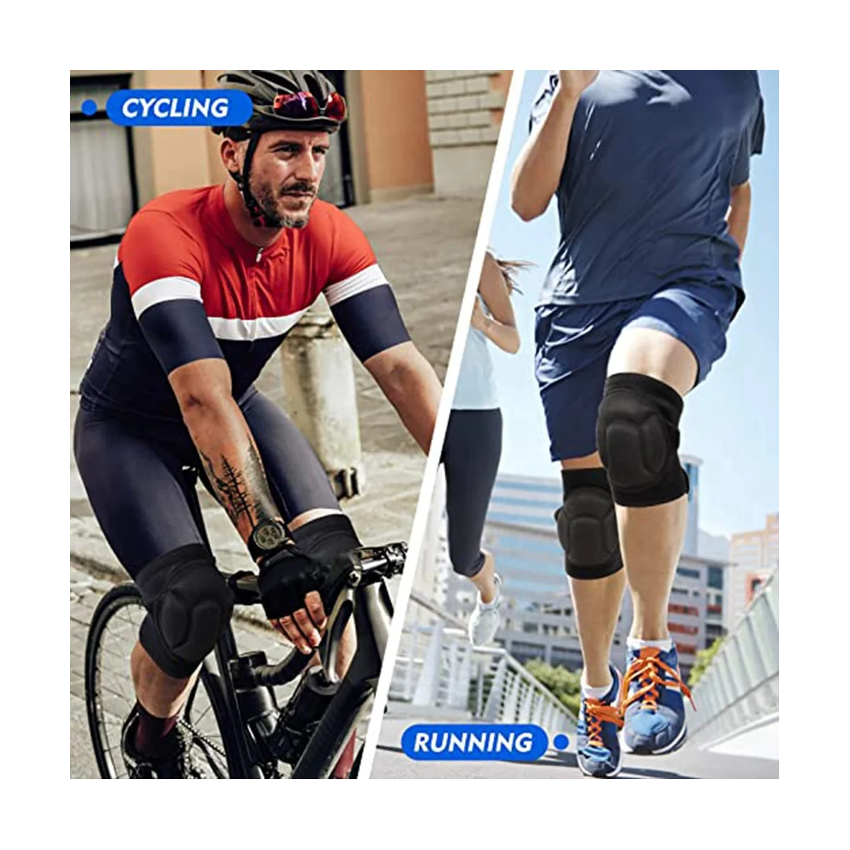 Adjustable Foam Knee Pads S2462