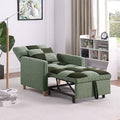 3 in 1 Convertible Velvet Sleeper Chair Bed with Pillow Q658883