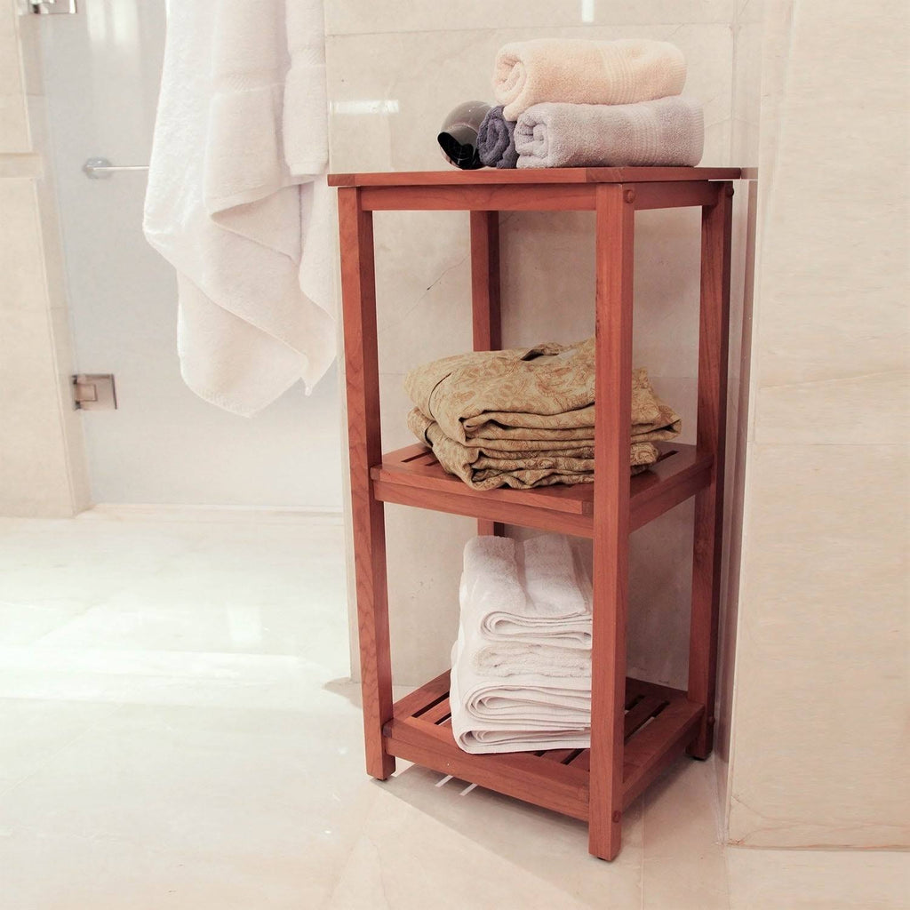 Teak 3-Tiered Tower K8749