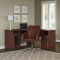L-Shape Desk and Chair Set Harvest Cherry M465