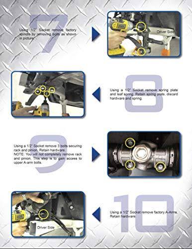 6x22 A-Arm Lift Complete Kit for Club Car Precedent Golf Carts B1222