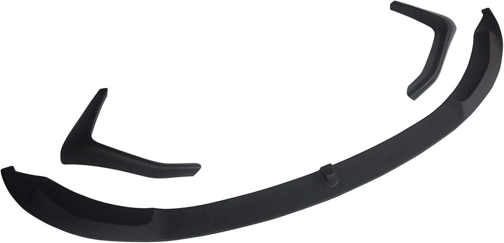 Matte Black ABS Front Bumper Spoiler Splitter Z840