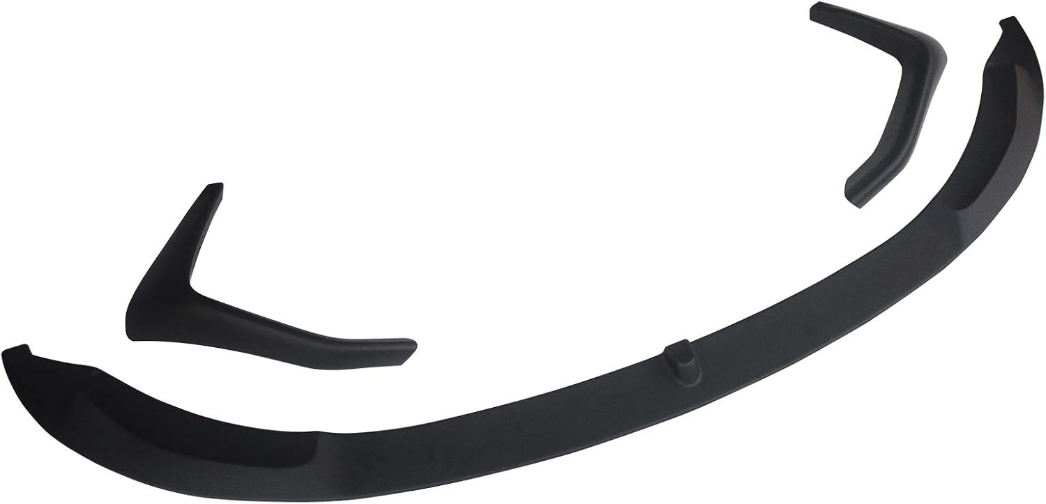 Matte Black ABS Front Bumper Spoiler Splitter Z840