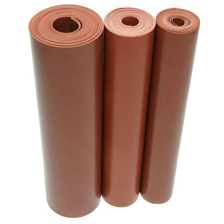 Red SBR Sheet 1/16 x 22 in x 3 ft W x 16 ft L M3485