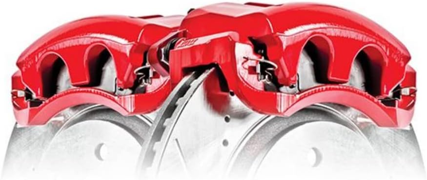 Red Brake Calipers for Chevy Silverado 1500 Front Pair C2289