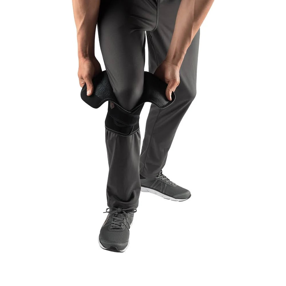 Black Knee Wrap with Stays - XL S535562