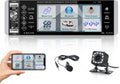 5.1 Inch HD Single Din Touchscreen Car Stereo with Bluetooth Backup Camera O924156