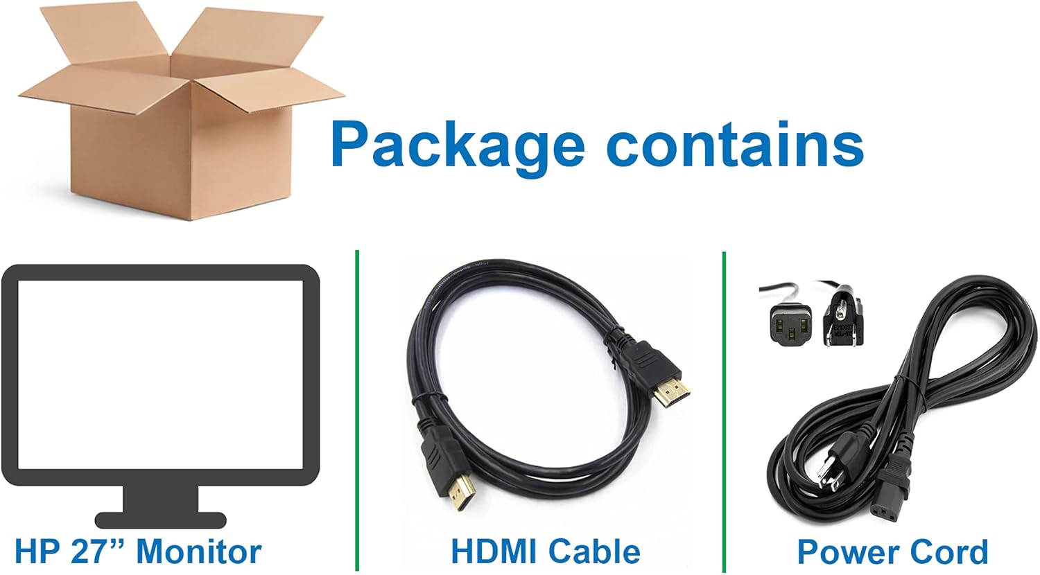 27 Inch Full HD Monitor with HDMI, Display Port & VGA N9888