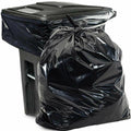 500 Pack Black Poly Heavy Duty Trash Bags 33 Gal V3315