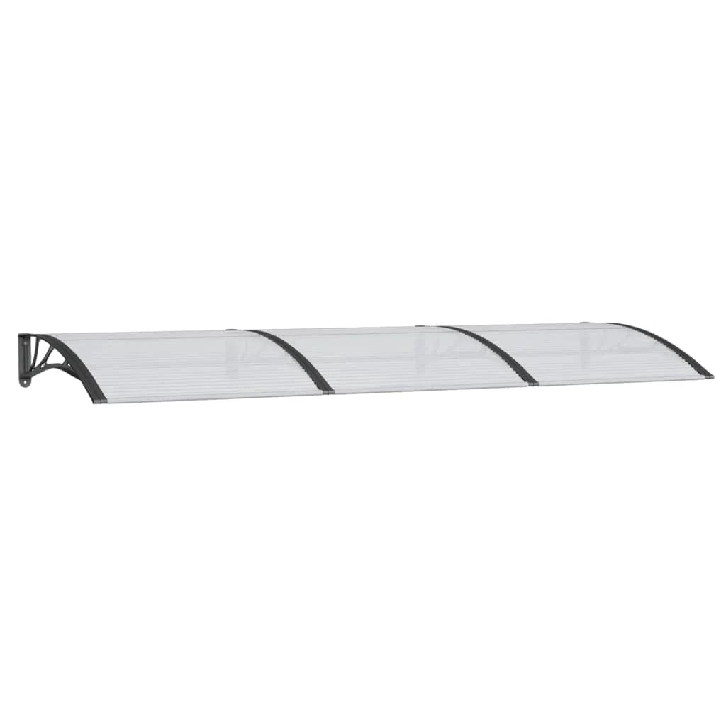 Door Canopy Black Polycarbonate D71280