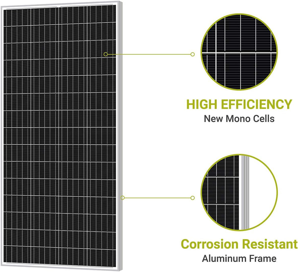180W 12V Monocrystalline Solar Panel E34349