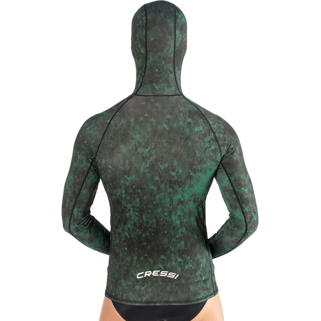 Green Hunter Hooded Rashguard H50842