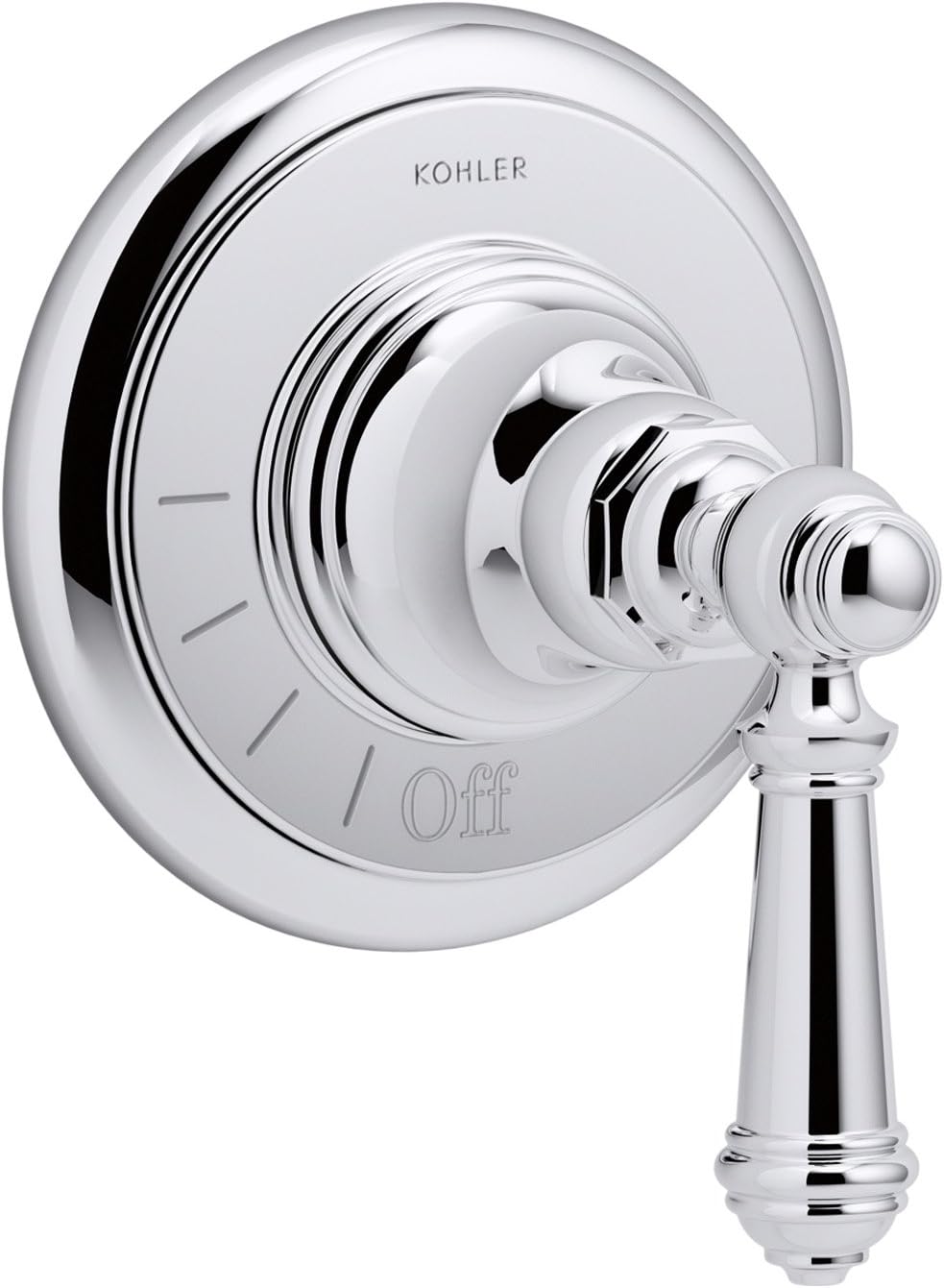 Brushed Nickel Volume Valve Trim with Lever Handle G74757
