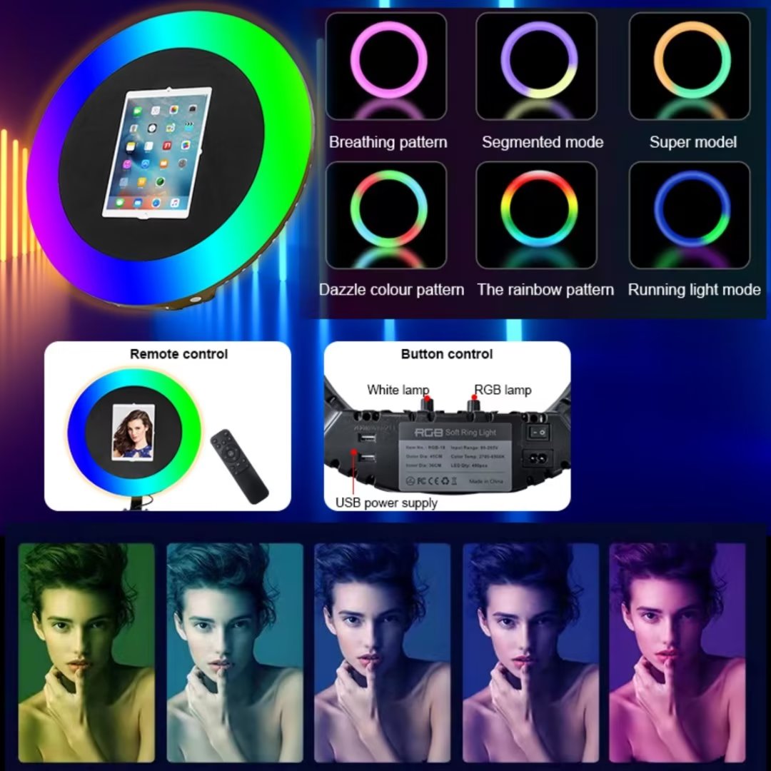 iPad Photo Booth with RGB Ring Light M466540