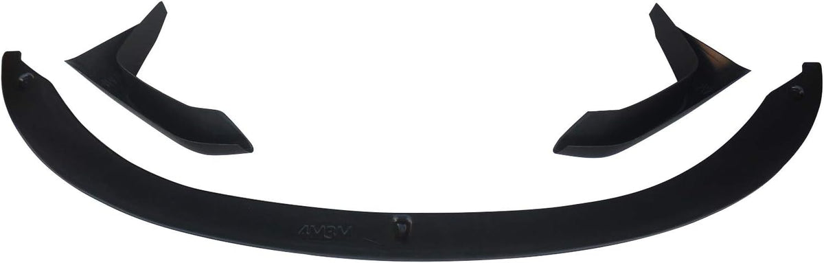 Matte Black ABS Front Bumper Spoiler Splitter Z840