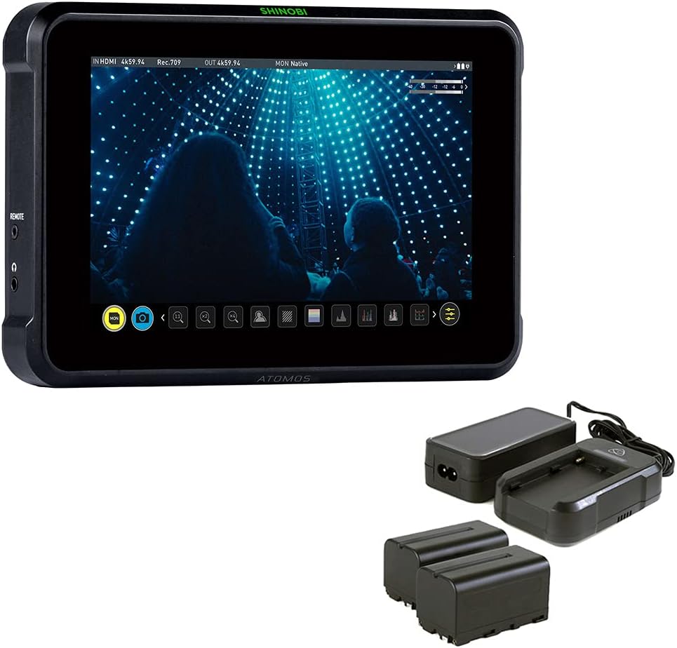 7" 4K HDMI/SDI Monitor Bundle with Power Kit J254626