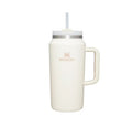 Cream 64oz Stainless Steel Tumbler with Lid and Straw B517735
