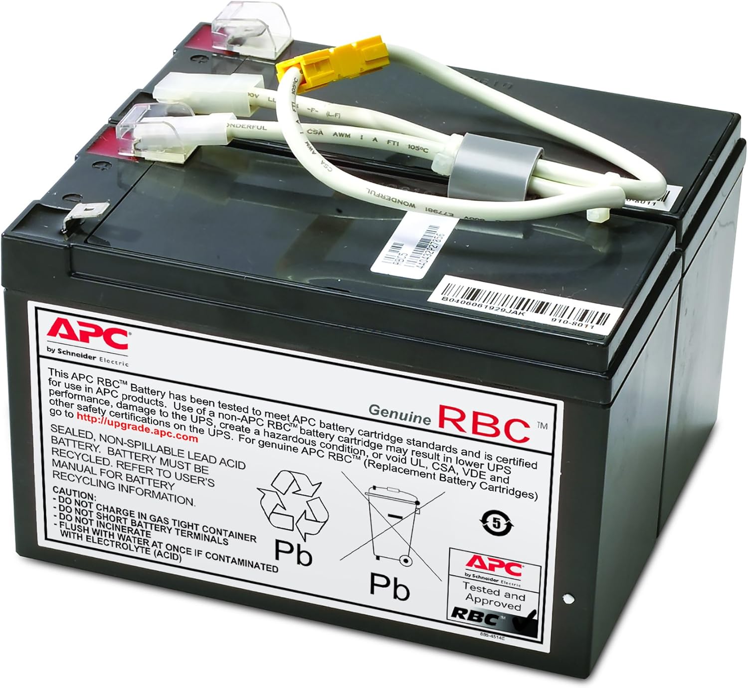 APC UPS Battery Replacement Pack of 2 V189938