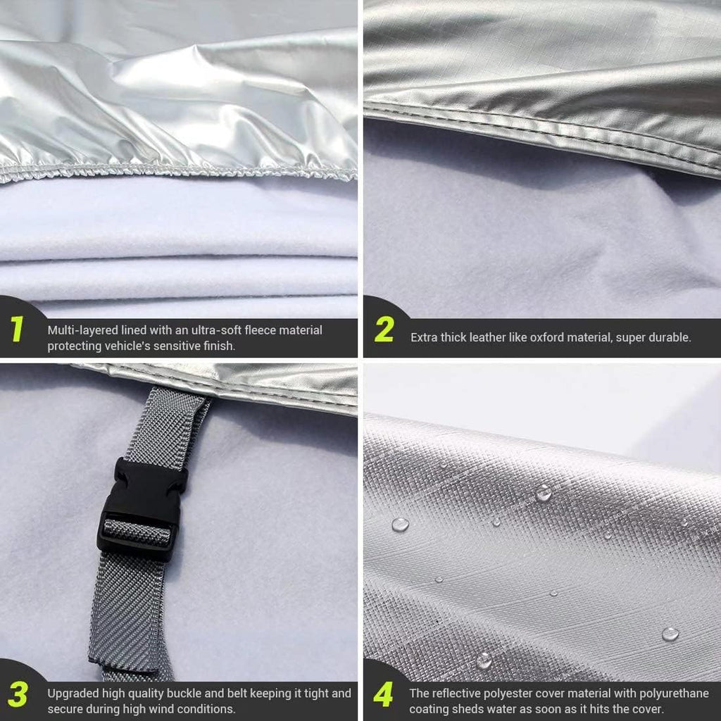 Waterproof 6 Layers Outdoor Full Exterior Car Cover V8554