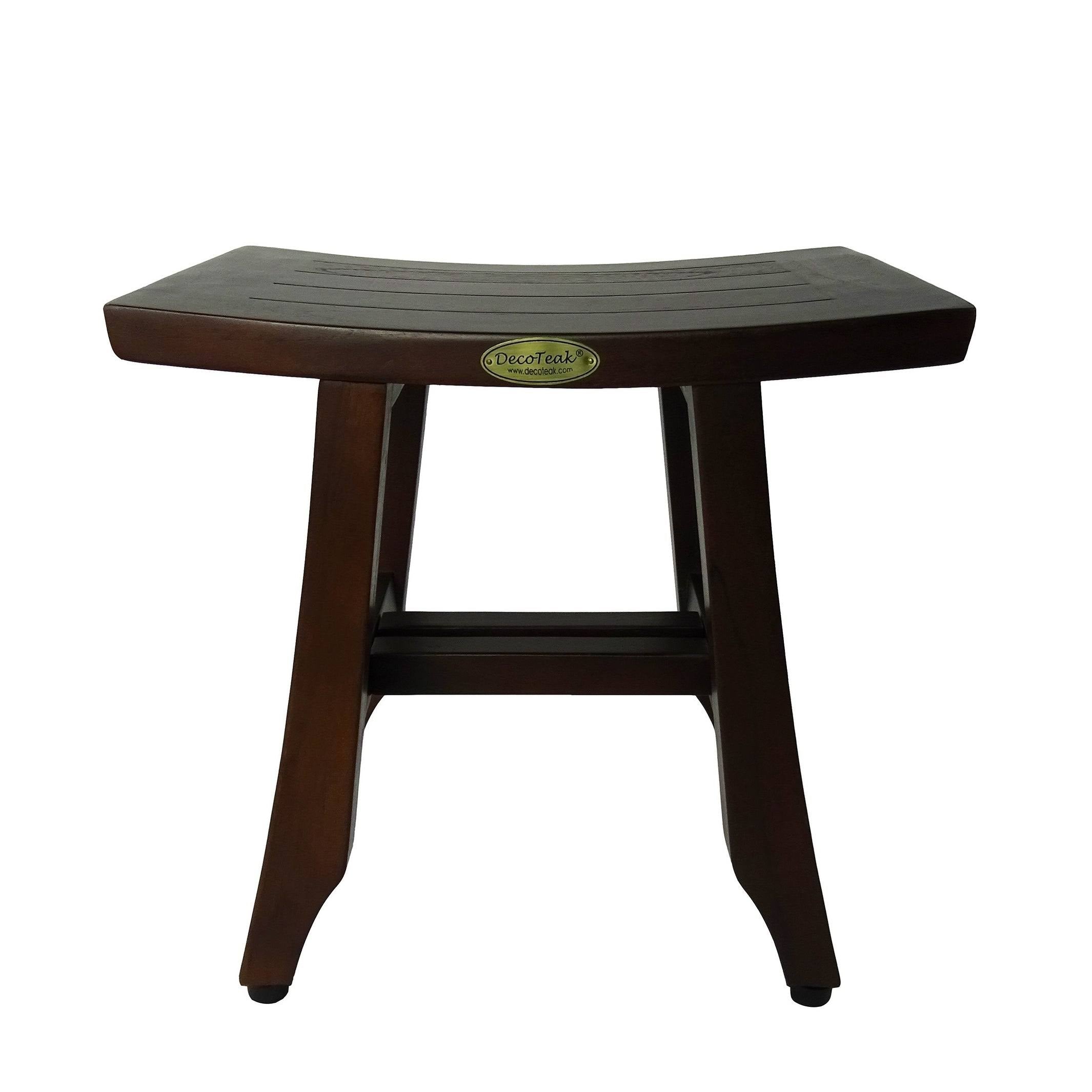 Teak Shower and Shaving Stool S78724