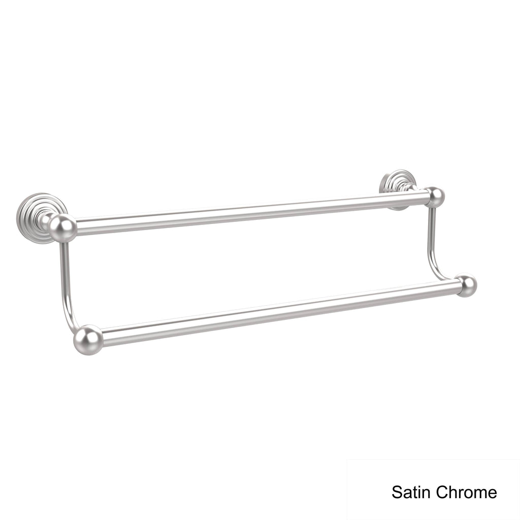 Antique Copper 36 inch Double Towel Bar P10897