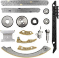 Engine Timing Chain Kit with Chain Guide Tensioner Sprocket X871