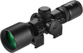 Compact Rifle Scope Red Green Illuminated Mil-dot Reticle Pack of 2 F5913