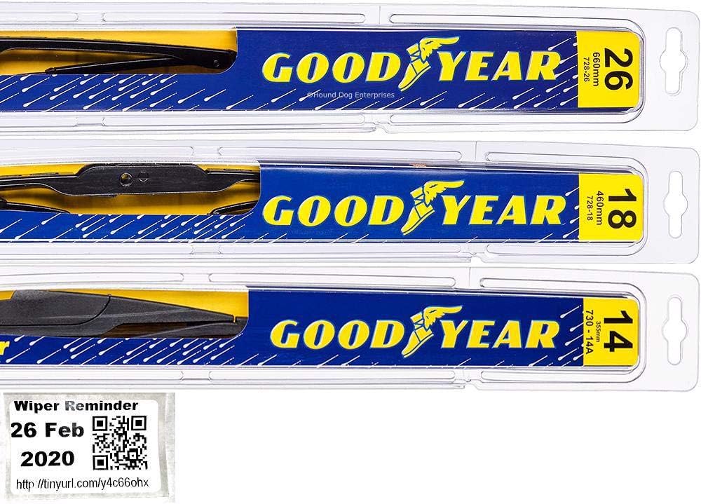 Windshield Wiper Blade Set Pack of 2 N33479