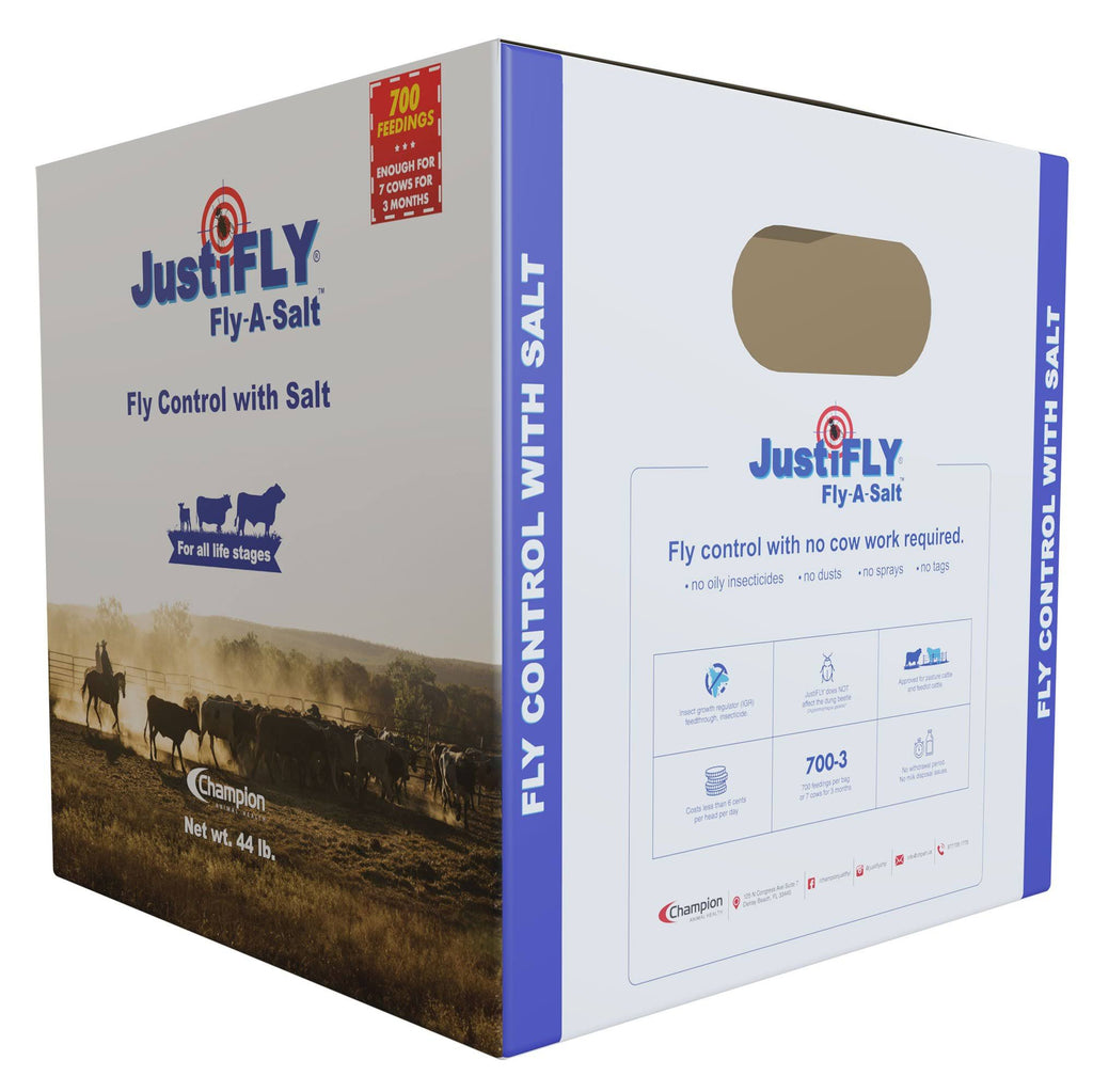 Cattle Fly Control Salt Block, 44 lb N723304