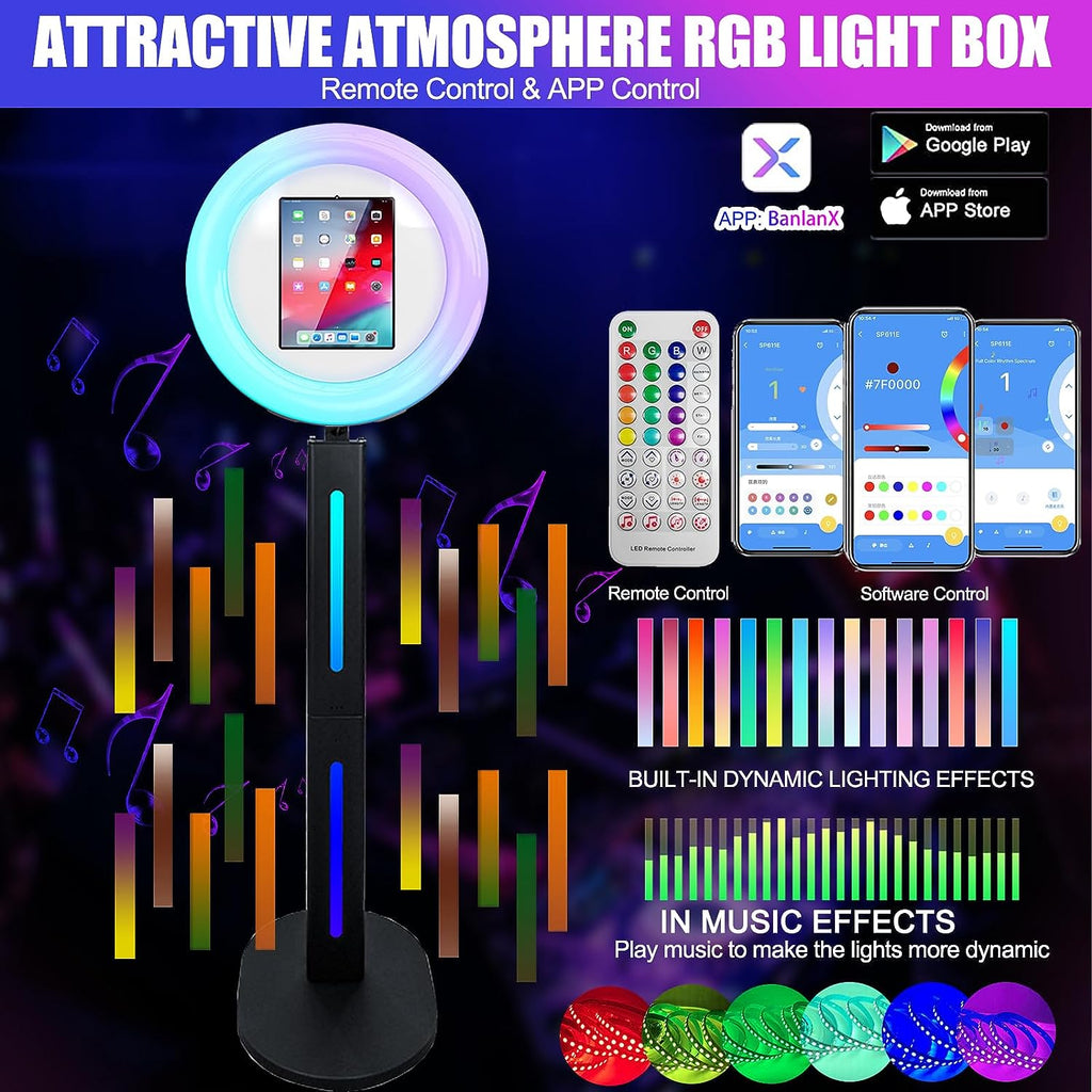 iPad Photo Booth with RGB Ring Light M466540