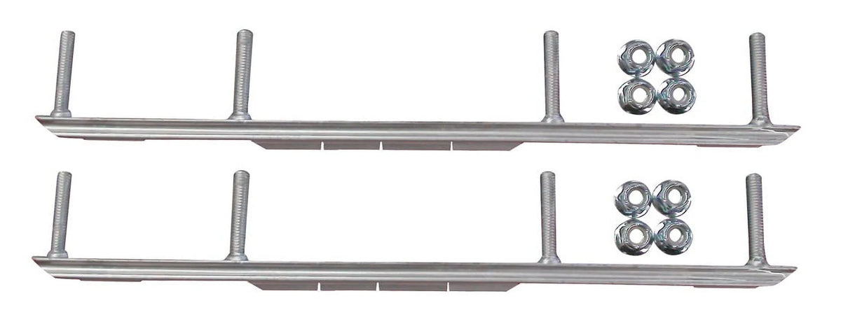 Green XCS Snowmobile Skis Complete Kit N83540