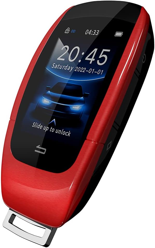 Red Smart Remote Control LCD Car Key M296096