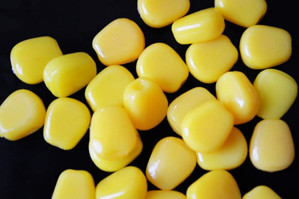 30 / 50 pcs TPR Simulation Soft Baits Corn Carp Fishing Lures Floating Baits N97516