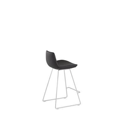 Black Eco Leather Bar Stool B4114