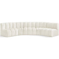 Cream Velvet Modular Sofa S2863