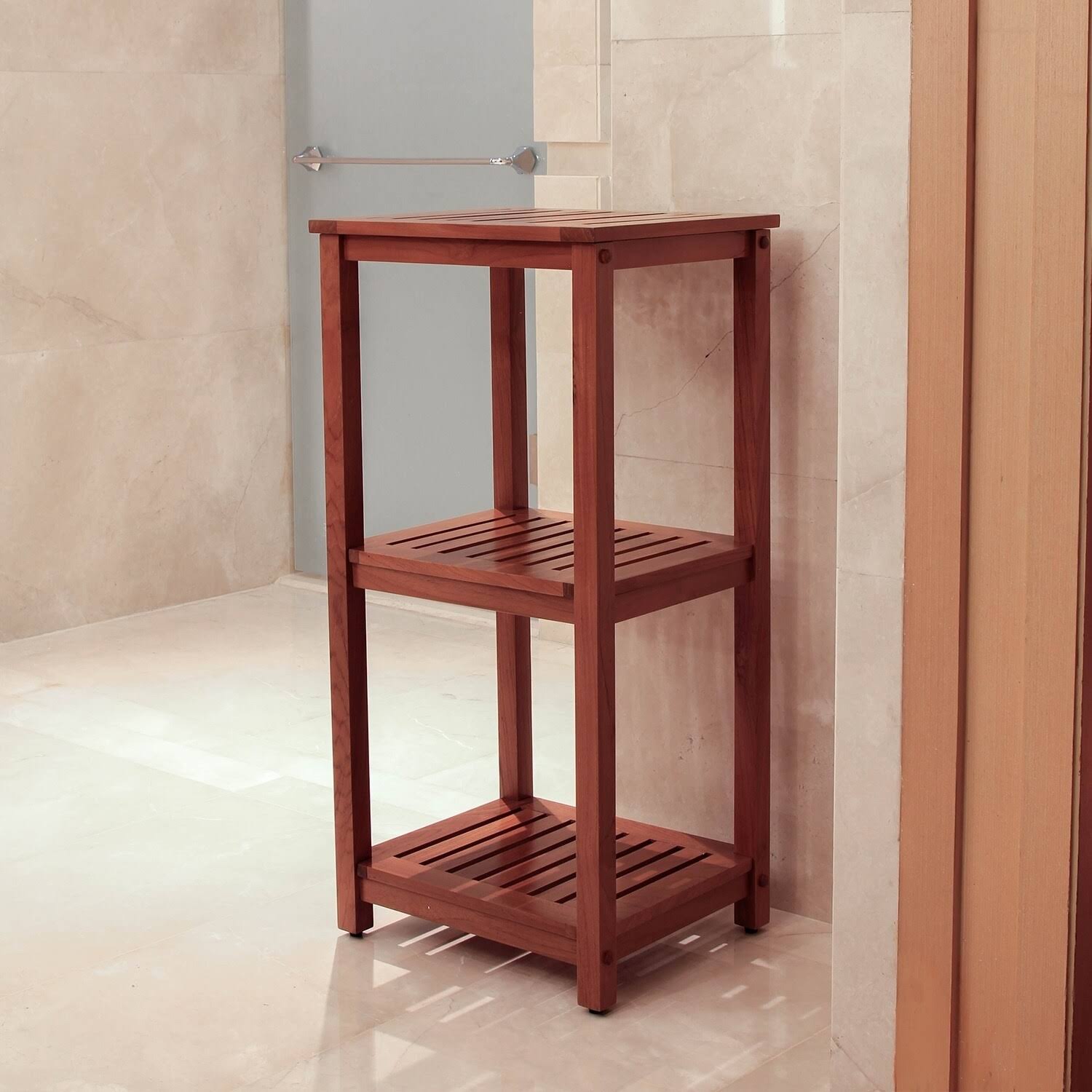 Teak 3-Tiered Tower K8749