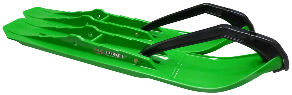 Green XCS Snowmobile Skis Complete Kit N83540
