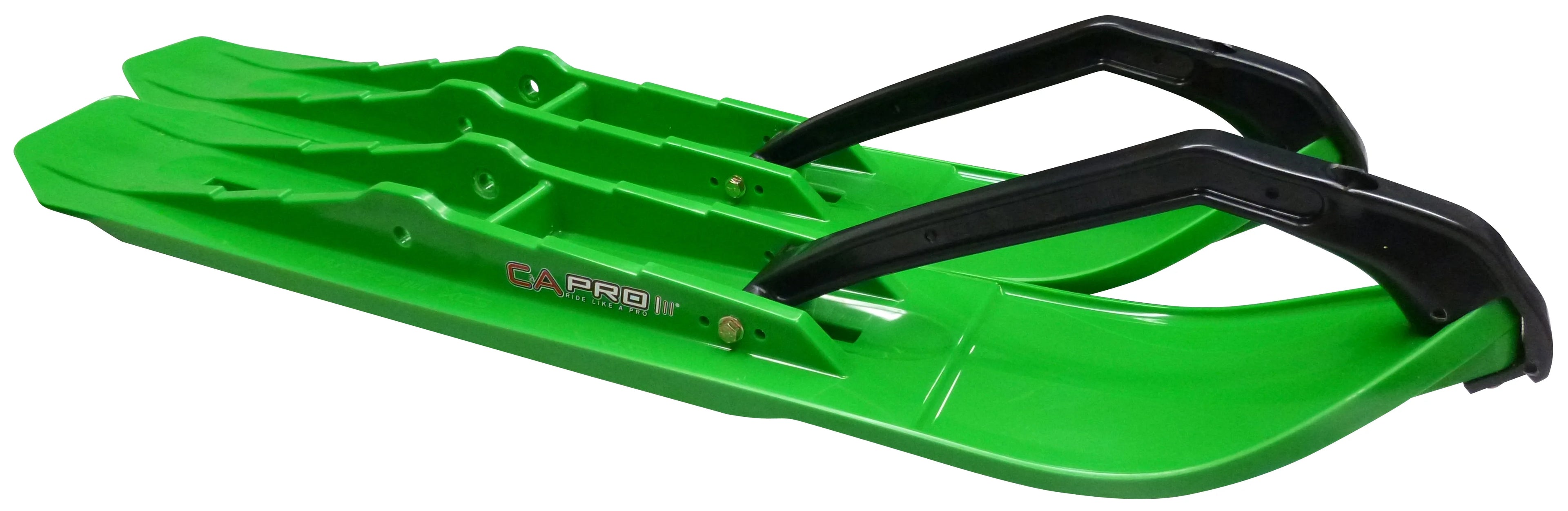 Green XCS Snowmobile Skis Complete Kit N83540