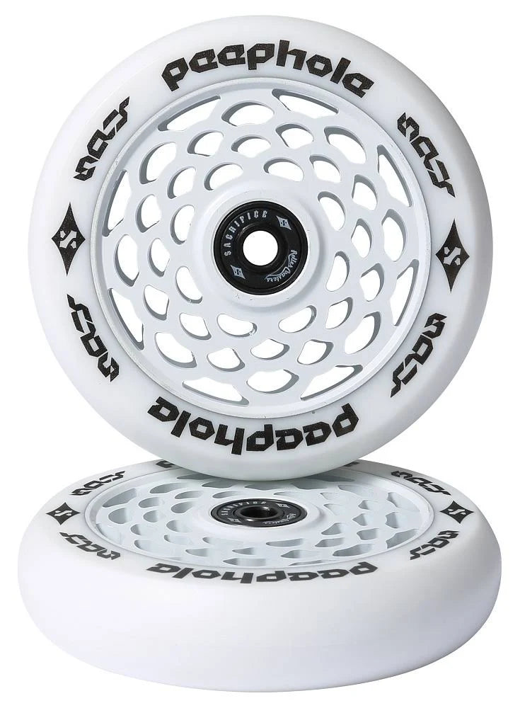 110mm Wheel Set White O48367