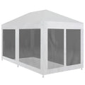 Party Tent with 6 Mesh Sidewalls 19.7' x 9.8' X861